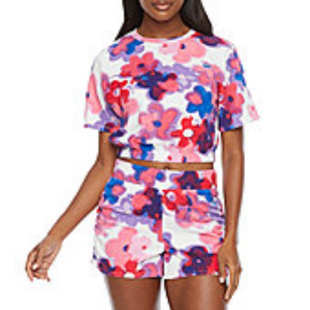 Juicy By Juicy Couture Womens Crew Neck Short Sleeve T-Shirt,NWT, Small